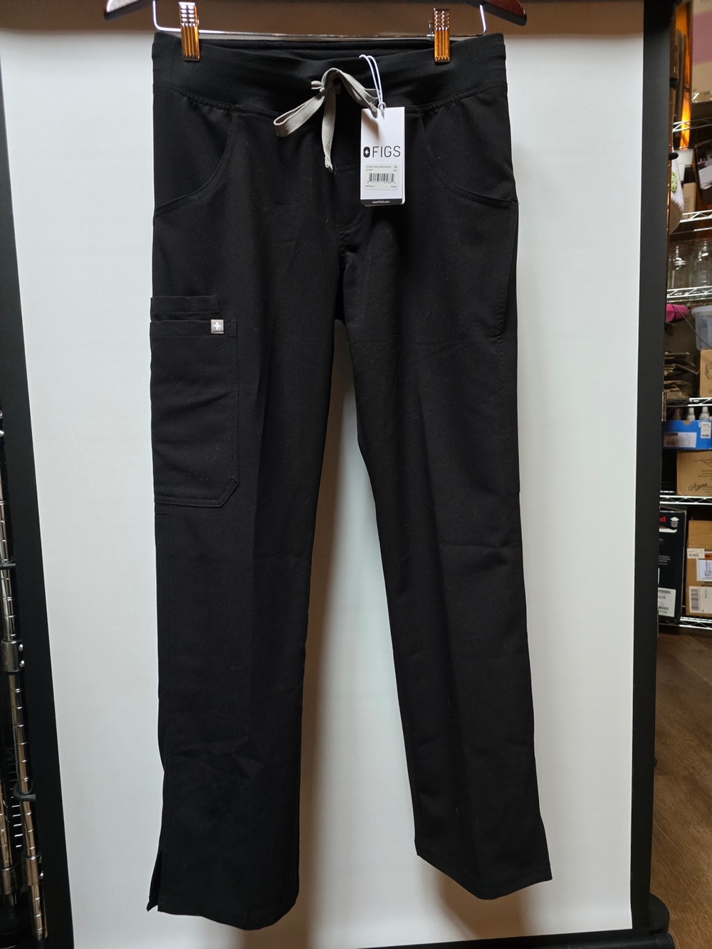 Women's Black Kade - Petite Scrub Pants - XSP / Black